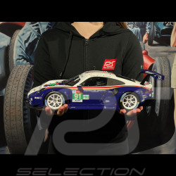 Porsche 911 RSR Type 991 n°91 2nd LMGTE 24h LeMans 2018 1/12 IxoCollection LEGT12004