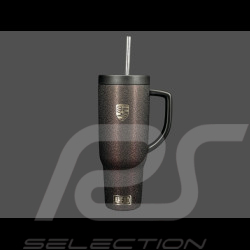 Porsche Becher AHEAD Wappen Isothermal Körniges Mattschwarz WAP0501720SAHD