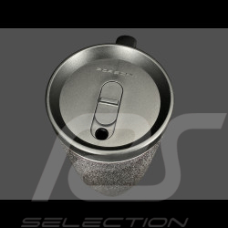 Porsche Becher AHEAD Wappen Isothermal Körniges Mattschwarz WAP0501720SAHD