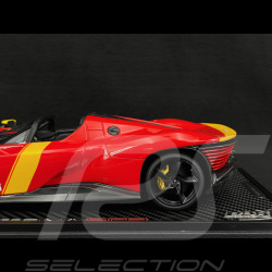 Ferrari Daytona SP3 Serie Icona n° 51 Hommage 24h Le Mans 2023 Rosso Corsa / Jaune 1/18 BBR Models P18214TMLM51