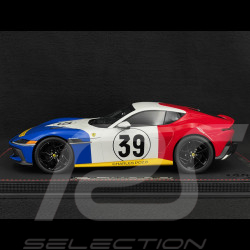 Ferrari 12Cilindri Coupe n° 39 Tribut 24h Le Mans 1972 Blau / Weiß / Rot 1/18 BBR Models P18248LM