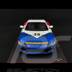 Ferrari 12Cilindri Coupe n° 39 Tribute 24h Le Mans 1972 Blue / White / Red 1/18 BBR Models P18248LM