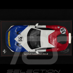 Ferrari 12Cilindri Coupe n° 39 Tribut 24h Le Mans 1972 Blau / Weiß / Rot 1/18 BBR Models P18248LM