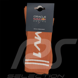 Chaussettes Red Bull Racing Max Verstappen n° 1 Orange Exotique TU5919 - Mixte