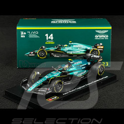 Fernando Alonso Aston Martin AMR23 n° 14 2023 F1 1/43 Bburago B18-38091A
