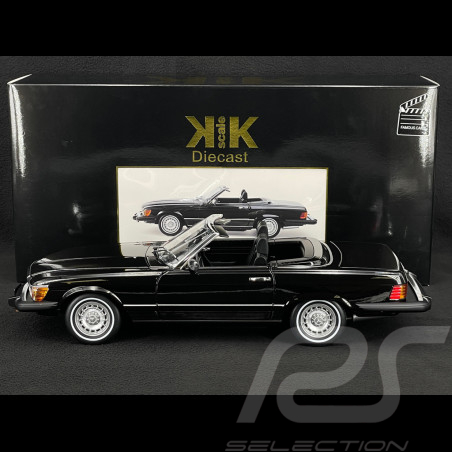 Mercedes-Benz 450 SL R107 1985 US Version Black American Gigolo 1/12 KK Scale KKDC120262
