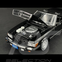 Mercedes-Benz 450 SL R107 1985 Version US Noir American Gigolo 1/12 KK Scale KKDC120262