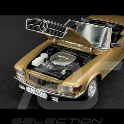 Mercedes-Benz 450 SL R107 1985 Or Métallique 1/12 KK Scale KKDC120182