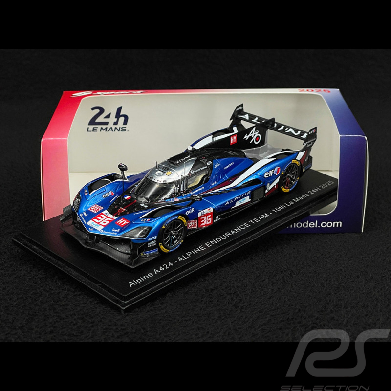 Alpine A424 n° 36 10. 24h Le Mans 2025 1/43 Spark S9265