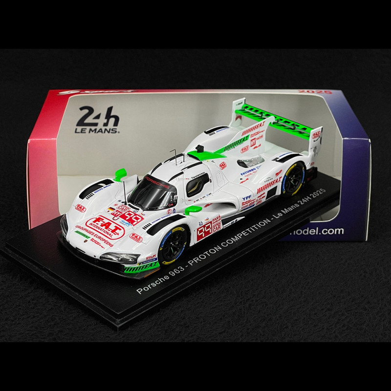 Porsche 963 n° 99 13th 24h Le Mans 2025 1/43 Spark S9269