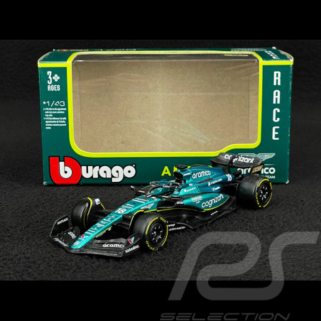 Lance Stroll Aston Martin AMR23 n° 18 2023 F1 1/43 Bburago B18-38190S