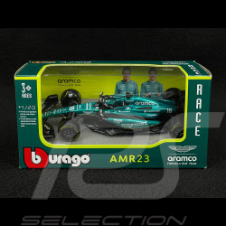 Lance Stroll Aston Martin AMR23 n° 18 2023 F1 1/43 Bburago B18-38190S