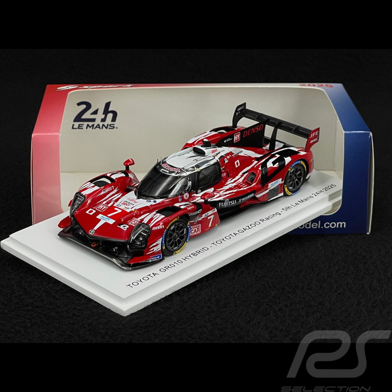 Toyota GR010 n° 7 5th 24h Le Mans 2025 1/43 Spark S9259