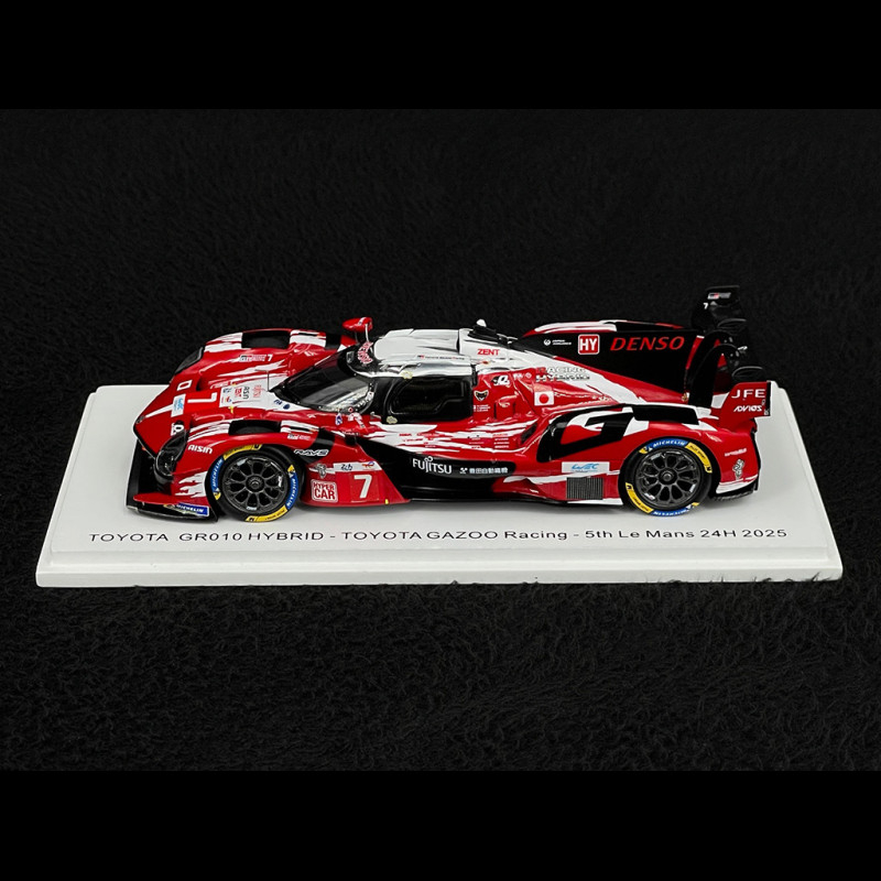 Toyota GR010 n° 7 5th 24h Le Mans 2025 1/43 Spark S9259