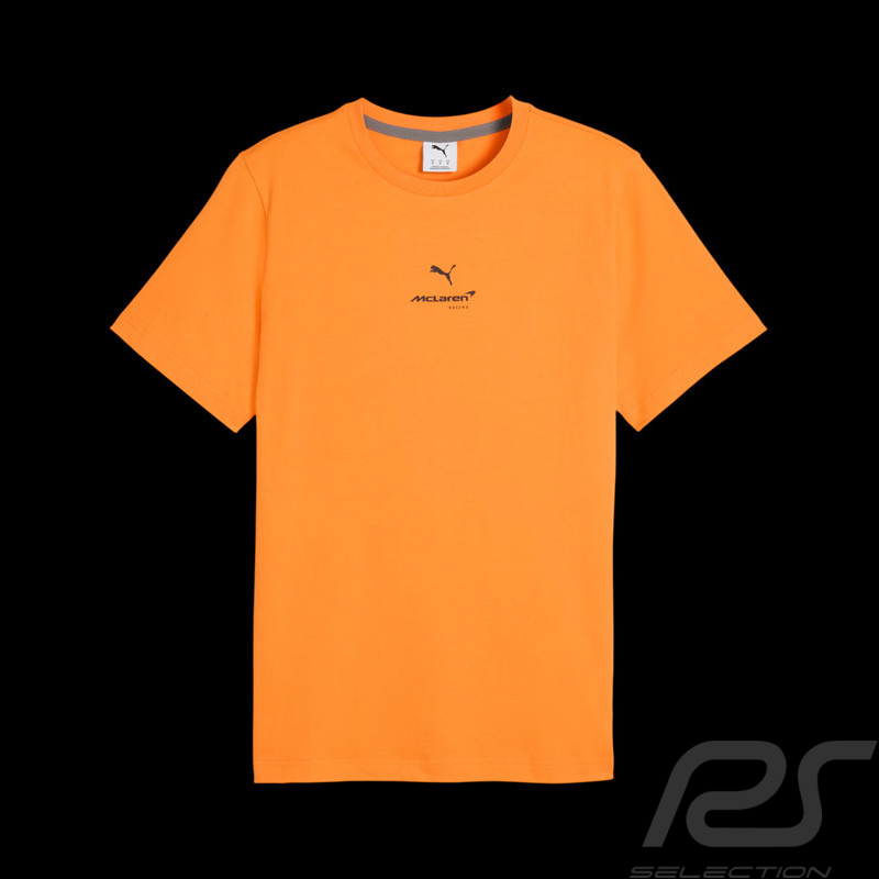 T-shirt McLaren Racing F1 Team Norris / Piastri Puma Orange Papaye 637448-03 - mixte