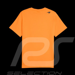 McLaren T-Shirt Racing F1 Team Norris / Piastri Puma Papaya Orange 637448-03 - unisex