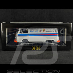Volkswagen Combi T2B Porsche Martini Racing 1972 Gris / Orange 1/18 KK Scale KKDC181416
