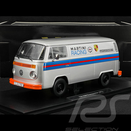 Volkswagen Combi T2B Porsche Martini Racing 1972 Grau / Orange 1/18 KK Scale KKDC181416