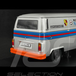 Volkswagen Combi T2B Porsche Martini Racing 1972 Gris / Orange 1/18 KK Scale KKDC181416
