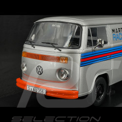 Volkswagen Combi T2B Porsche Martini Racing 1972 Grey / Orange 1/18 KK Scale KKDC181416