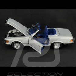 Mercedes-Benz 450 SL R107 1985 Gris Argent 1/12 KK Scale KKDC120181