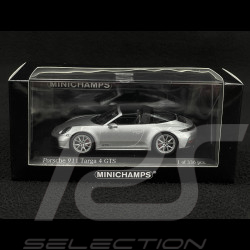 Porsche 911 Targa 4 GTS Typ 992.2 2024 GT Silber Metallic 1/43 Minichamps 410064141