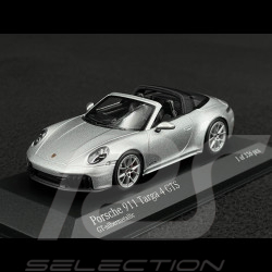Porsche 911 Targa 4 GTS Typ 992.2 2024 GT Silber Metallic 1/43 Minichamps 410064141