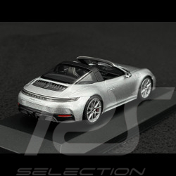 Porsche 911 Targa 4 GTS Type 992.2 2024 Argent GT Métallique 1/43 Minichamps 410064141