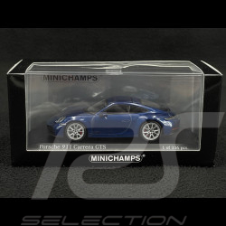 Porsche 911 Carrera GTS Type 992.2 2024 Bleu Gentiane Métallique 1/43 Minichamps 410064121