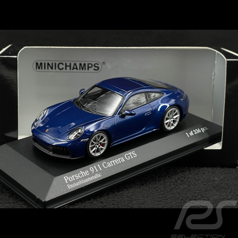 Porsche 911 Carrera GTS Typ 992.2 2024 Enzianblau Metallic 1/43 Minichamps 410064121