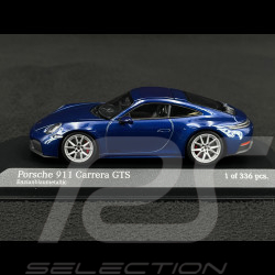 Porsche 911 Carrera GTS Typ 992.2 2024 Enzianblau Metallic 1/43 Minichamps 410064121