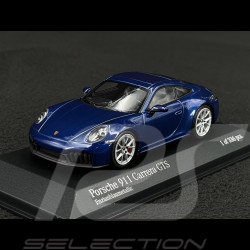 Porsche 911 Carrera GTS Type 992.2 2024 Bleu Gentiane Métallique 1/43 Minichamps 410064121