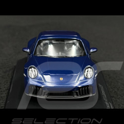 Porsche 911 Carrera GTS Type 992.2 2024 Gentian Blue Metallic 1/43 Minichamps 410064121