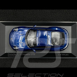 Porsche 911 Carrera GTS Type 992.2 2024 Bleu Gentiane Métallique 1/43 Minichamps 410064121