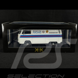 Volkswagen Combi T2B Porsche Martini Racing 1972 Blanc 1/18 KK Scale KKDC181414