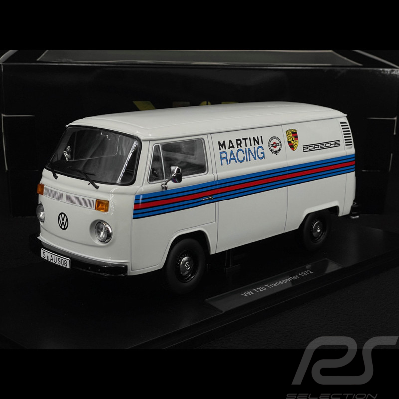 Volkswagen Combi T2B Porsche Martini Racing 1972 White 1/18 KK Scale KKDC181414