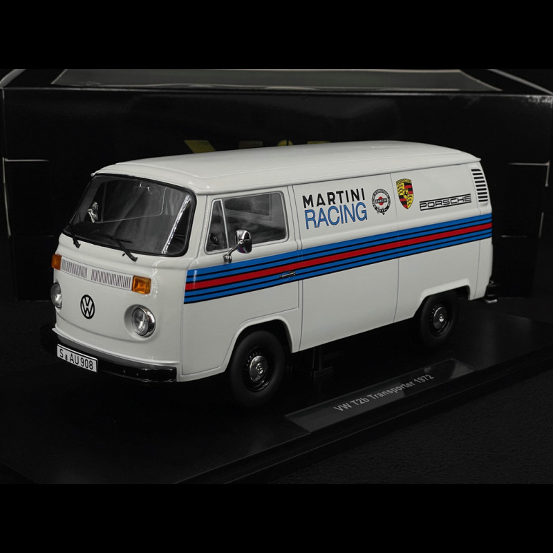 Vw Combi Racing Volkswagen Combi T2B Porsche Martini Racing 1972 White 1/18 KK Scale ...