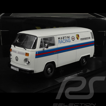 Volkswagen Combi T2B Porsche Martini Racing 1972 White 1/18 KK Scale KKDC181414