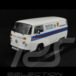 Volkswagen Combi T2B Porsche Martini Racing 1972 Blanc 1/18 KK Scale KKDC181414