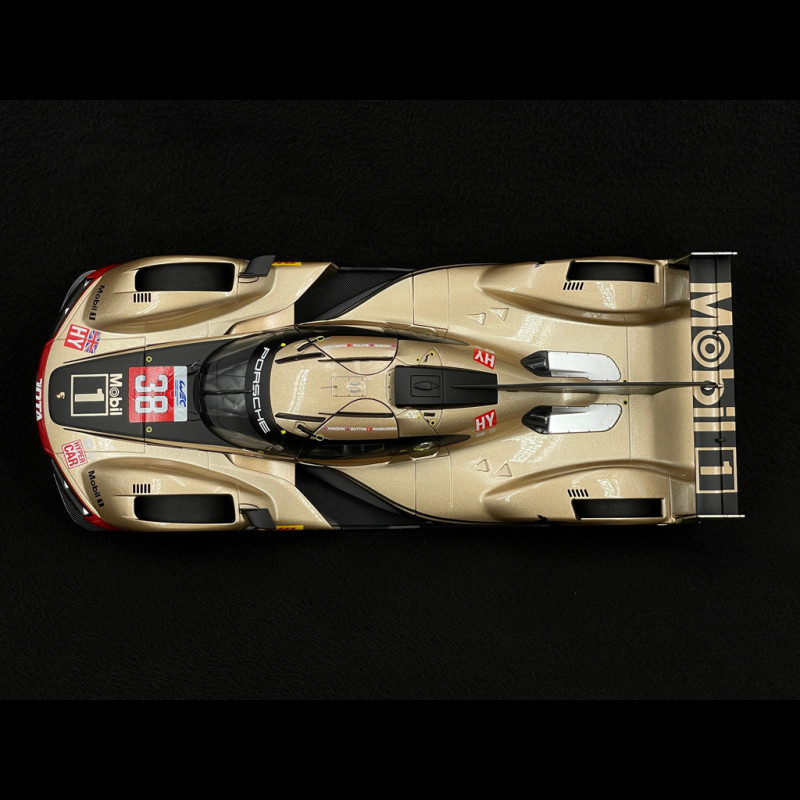 18S650 - Spark 1:18 SPARK Porsche 963 9Rd 4.6L Turbo V8 Team Hertz Jota #38 24H Le Mans 2024 Jenson Button Phil Hanson Oliver Rasmussen White Gold 18S650 ( - 24H Le Mans