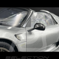 Porsche 918 Spyder Pack Weissach 2013 Argent GT 1/12 Autoart 12123