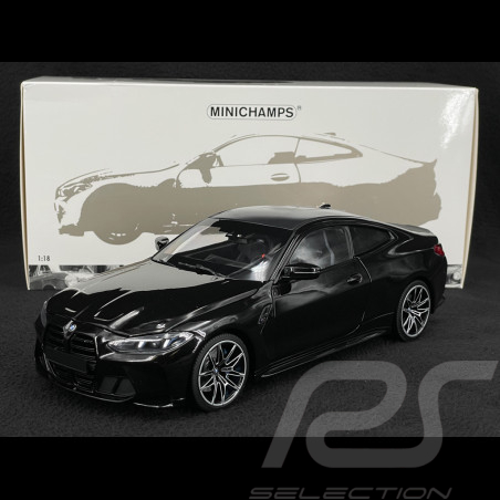 BMW M4 2024 Noir Métallique 1/18 Minichamps 110020141