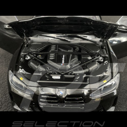 BMW M4 2024 Noir Métallique 1/18 Minichamps 110020141