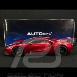 Ford GT 2017 Liquid Red / Silberstreifen 1/12 Autoart 12106