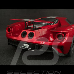 Ford GT 2017 Liquid Red / Silver Stripes 1/12 Autoart 12106