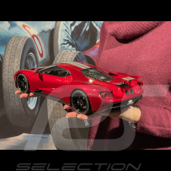 Ford GT 2017 Liquid Red / Silver Stripes 1/12 Autoart 12106