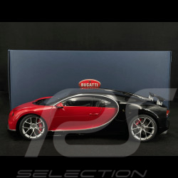 Bugatti Chiron 2017 Italian Red / Nocturne Black 1/12 Autoart 12113