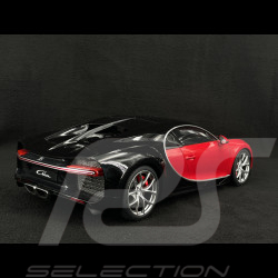 Bugatti Chiron 2017 Italian Red / Nocturne Black 1/12 Autoart 12113