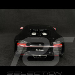 Bugatti Chiron 2017 Italienisches Rot / Nocturne Schwarz 1/12 Autoart 12113