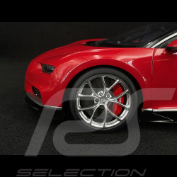 Bugatti Chiron 2017 Rouge Italien / Noir Nocturne 1/12 Autoart 12113